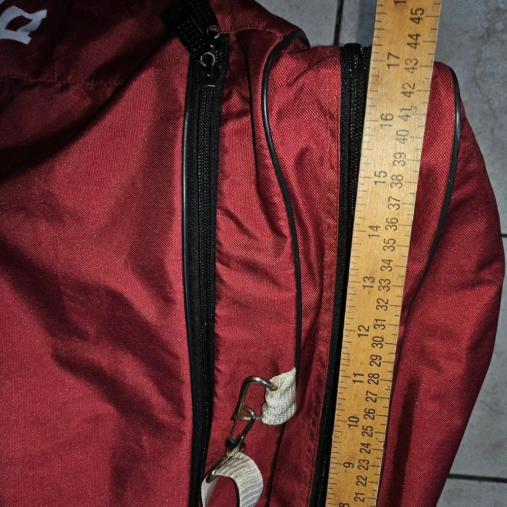 Bulldogs Maroon Duffel Bag Gym Sports Travel Gear‎ Large Bag